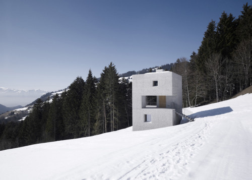 Mountain Cabin by marte.marte architects #minimal #minimalist #architecture #house