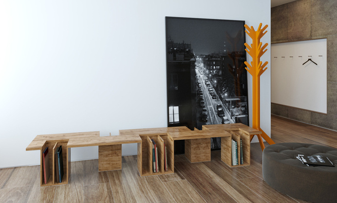 One -Two collection by Endri Hoxha - www.homeworlddesign. com (6) #wood #furniture #table