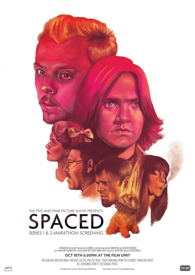 Spaced.jpg #mute #illustration #poster #spaced #muteart