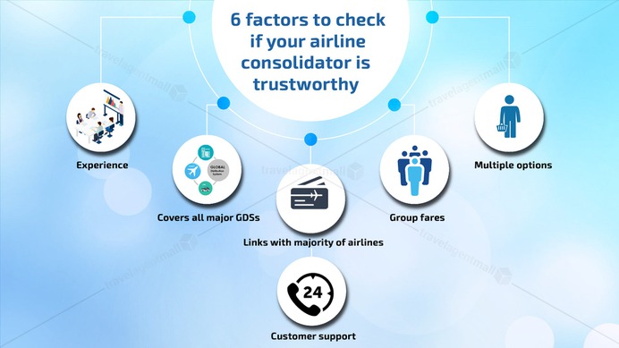 TravelAgentMall Blog | 6 Factors to Check if Your Airline Consolidator is Trustworthy