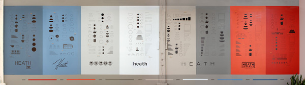 Timeline Mural : Livia Foldes #ceramics #heath #design #graphic #environmental #graphics