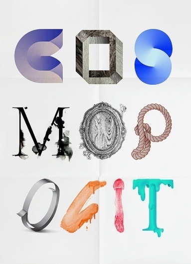 Art Design People - Egor Kraft « blog.arcademi.com #typo #cosmopolit