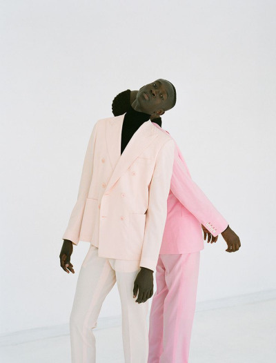 pink suits