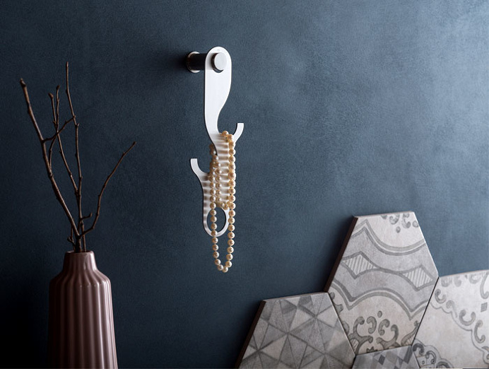 Emme Stainless Steel Accessories by Mina - InteriorZine