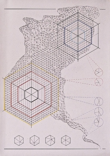 Planetary Folklore: Cascolab #abstract #van #rento #grid #drunen #drawing