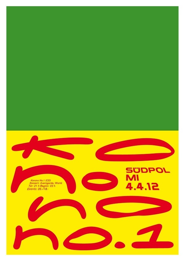 Südpol Plakate #design