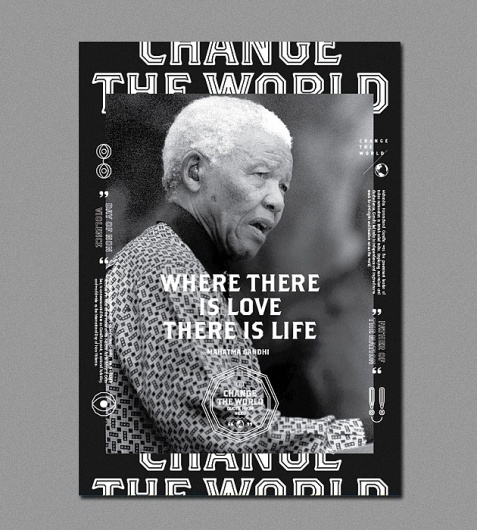 Change The World | ALONGLONGTIME #poster #black #world #alonglongtime