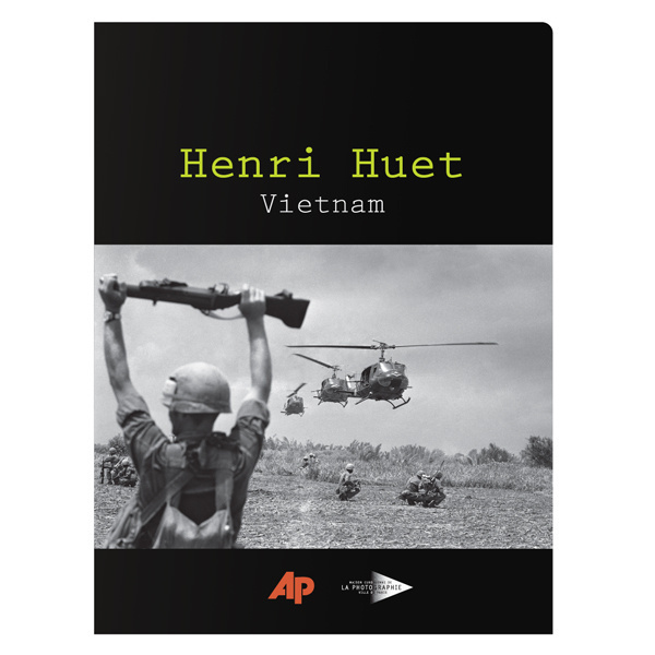 Associated Press Vintage Presentation Folder (Front View) #vietnam #white #war #design #soldier #black #and #folder
