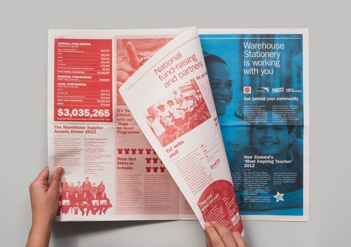 Best Awards - Designworks . / The Warehouse Environmental Booklet #print #layout #design #editorial