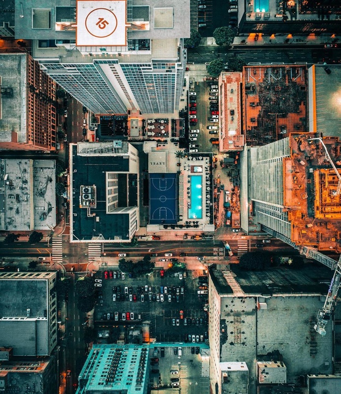 Los Angeles From Above: Vibrant Aerial Shots by ArtbyArtLA