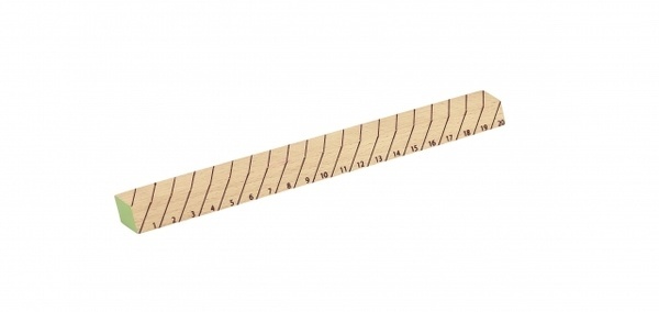Wooden Ruler OFFICE HAYSHOP.DK #wood #ruler #hay