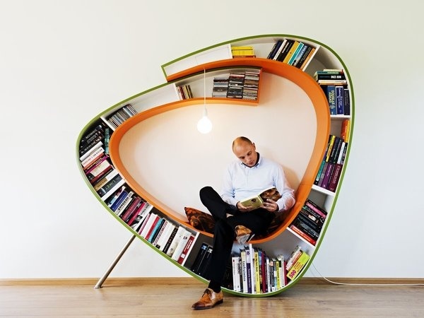 Bookworm Bookshelf #interior #creative #inspiration #amazing #modern #design #decor #home #ideas #furniture #architecture #art #decorating #innovative #decoration #cool