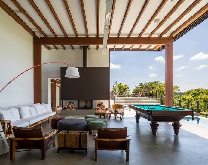 Modern Residence in Sao Paulo Defined by Architecture Symmetry 7