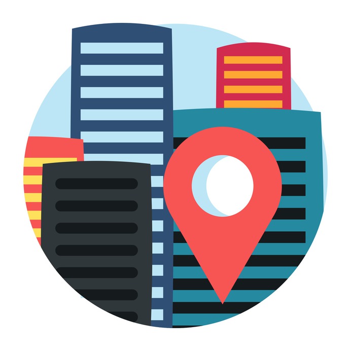 See more icon inspiration related to urban, maps and location, architecture and city, skyline, placeholder, cities, buildings, building, city, pin, construction and travel on Flaticon.