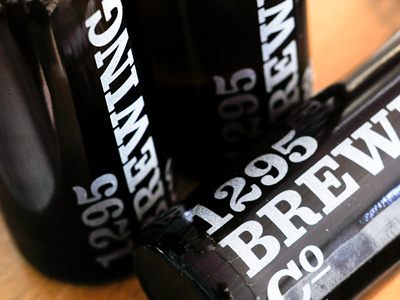 1295 Brewing Co. #type #brand #branding #typography