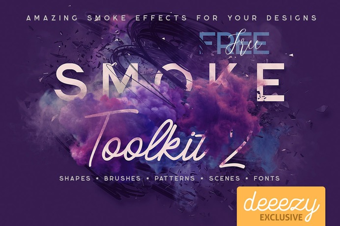 Free Smoke Toolkit 2 Extra - free PNG shapes & graphic templates on deeezy.com - https://deeezy.com/product/363/free-smoke-toolkit-2-extra