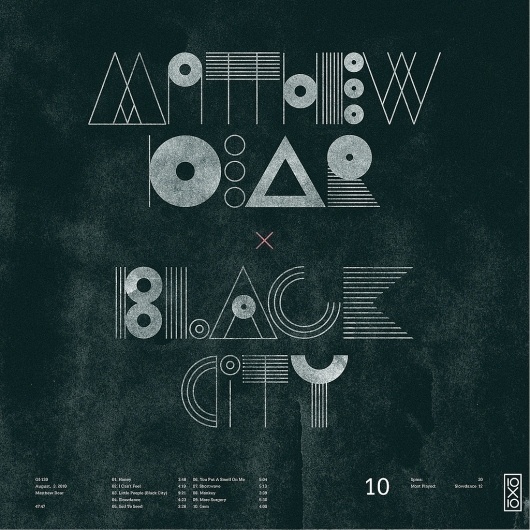 All sizes | 10.Matthew Dear - Black City | Flickr - Photo Sharing! #dear #city #black #matthew #typography