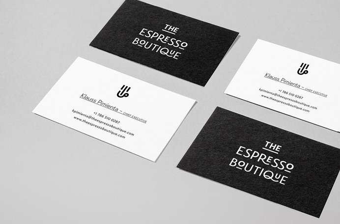 The Espresso Boutique branding #visual #branding #design #graphic #identity #stationery