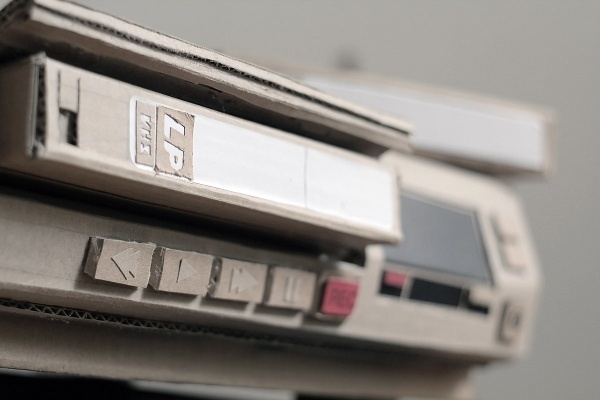 Bartek Elsner – THE PAPER STUFF » TV, VHS & Tape #cardboard