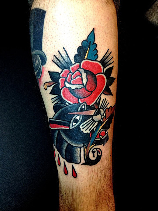 Tattoo by Mark Cross  eastrivertattoo  Flickr
