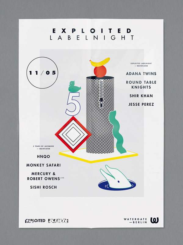 visualism blog: EXPLOITED LABEL NIGHT #visualism #design #graphic #illustration #poster #art
