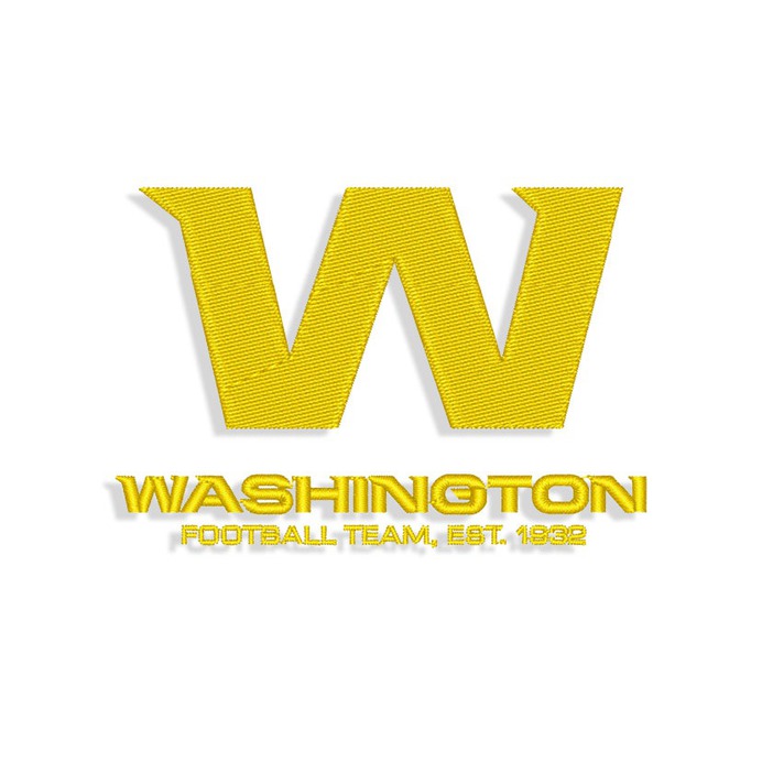 Washington Football Team Embroidery design
