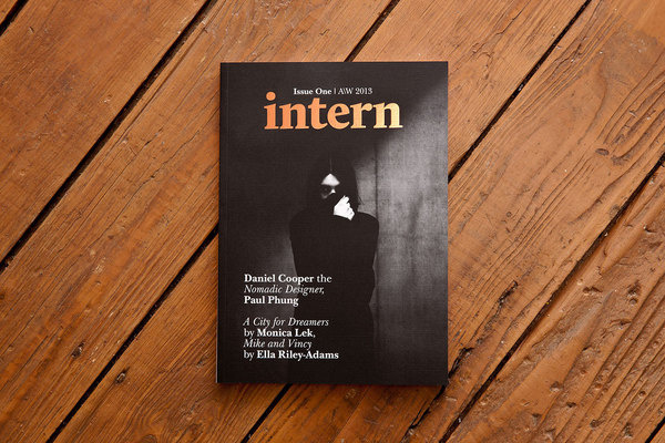 Intern Magazine Issue One Designed by She Was Only #intern #print #editorial #magazine