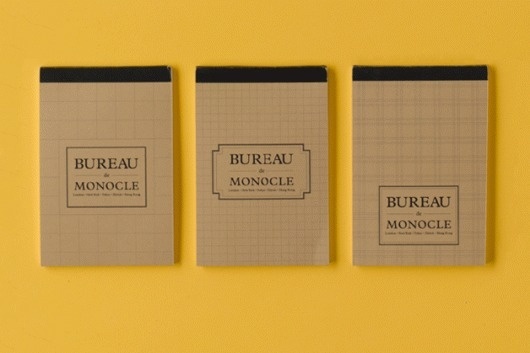 Monocle #objects #design #graphic #notebook #typography