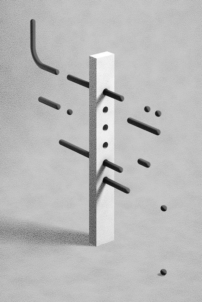 Sculptor turned illustrator Fabrice Le Nezet has produced a series of architectural illustrations #illustration #architecture