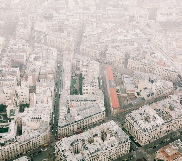 Paris Aerial Photography by Johannes Heuckeroth #photography #aerial #landscape