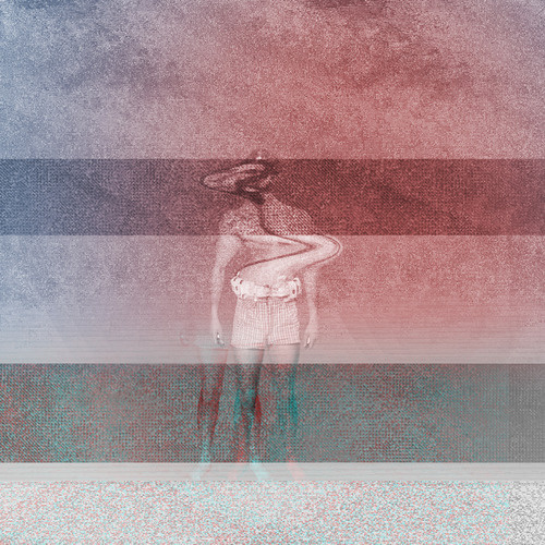 "Default Mode Network" #abstract #photo #print #graphic #artwork #digital #glitch #man #tv