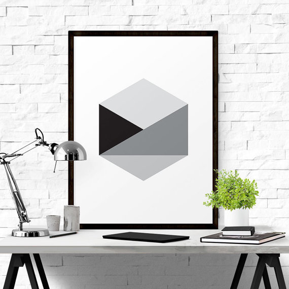 Geometric Print designed by iloveprintable.com