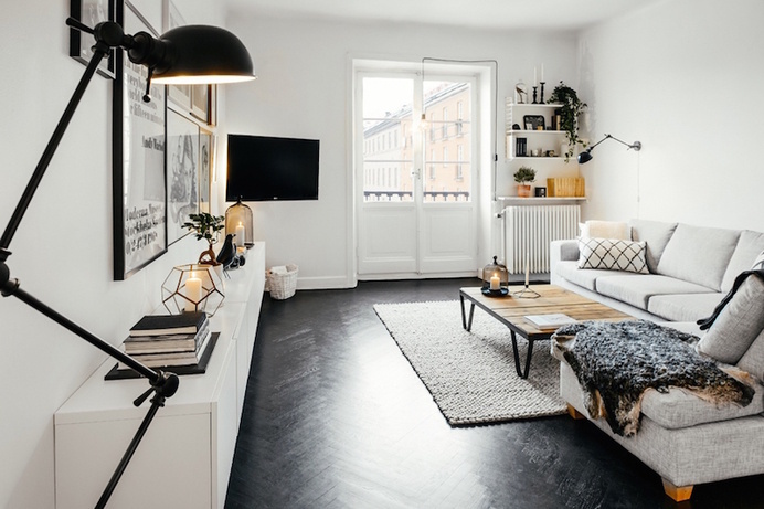 Minimal living room #interior #scandinavian #minimal #living