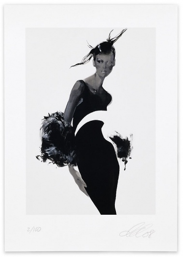 David Downton | Shiro to Kuro #fashion #illustration #david #downton