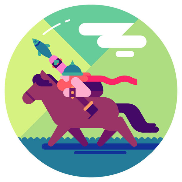 We come from the land of the ice and snow&An icon set for Thomas Cook Magazine, illustrating their top 5 Viking themed attractions. Fun stuf #illustration #character #geometric
