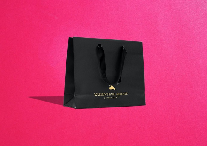 Valentine Rouge Rackaging - Mindsparkle Mag The White Room designed the packaging for Valentine Rouge. Old world inspired neo-baroque jewelry will transport you to another time and place. #logo #packaging #identity #branding #design #color #photography #graphic #design #gallery #blog #project #mindsparkle #mag #beautiful #portfolio #designer