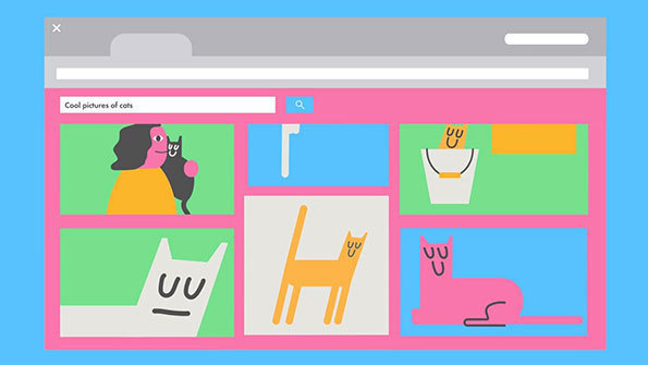 Animation: Super fun animation created to teach children about the perils of the internet #catz