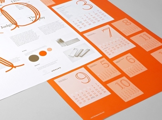 Studio Lin — High-res Special | September Industry #orange #lin #studio #type #core77 #brochure