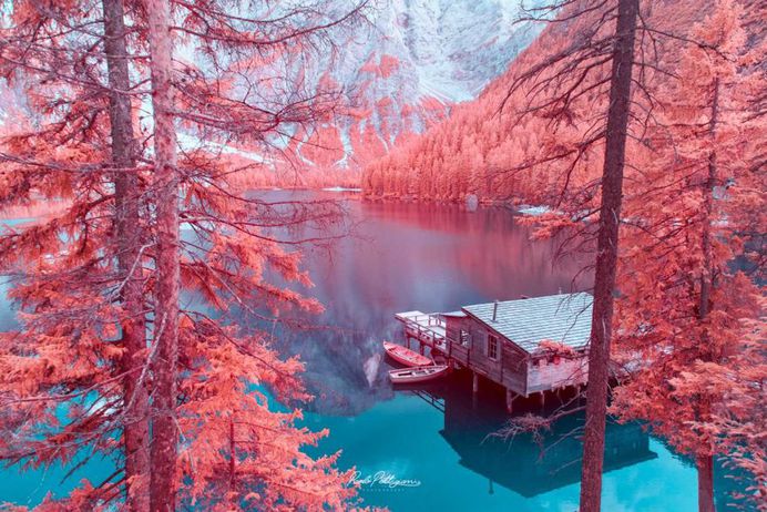 Infrared Dolomites: Dreamlike Colorful Photography by Paolo Pettigiani