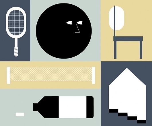 PLAY WITH LINE AND SHAPE on the Behance Network #illustration