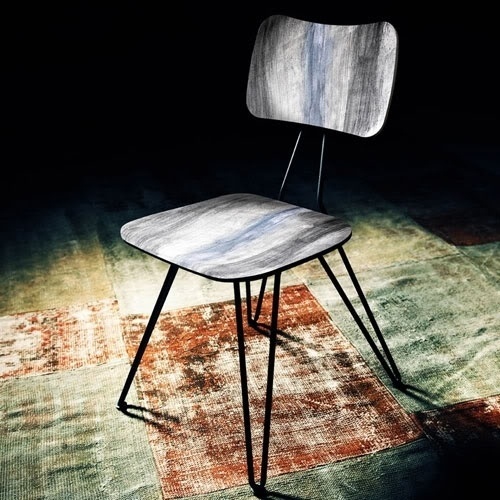 design traveller #modern #chair #wood #lighting #dark #metel