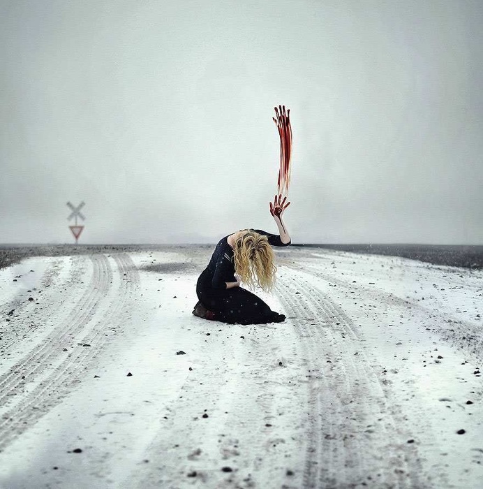 Extraordinarily and Surreal Self Portraits by Rachel Baran