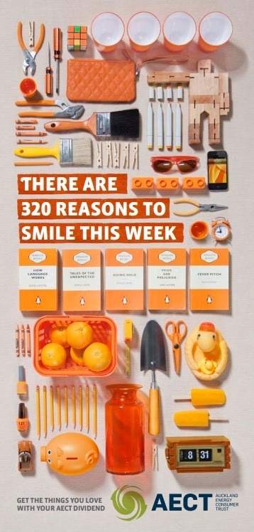 Everybody is organising things neatly even the energy trust in Auckland, New Zealand. #neatly #orange #knolled #knoll #things #organized