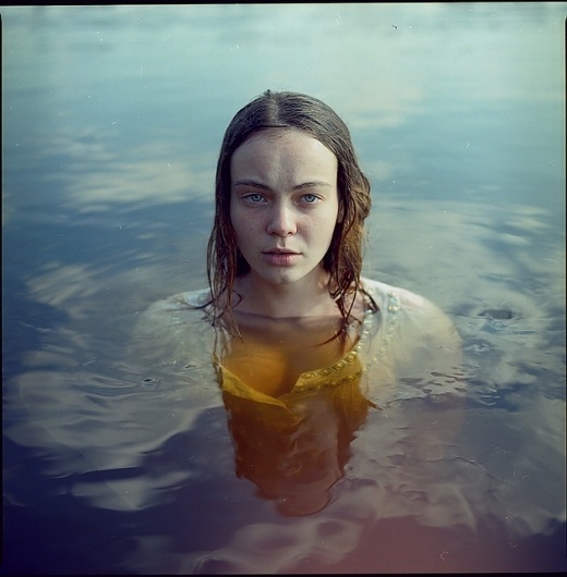 Katarina Smuraga | Art Sponge #water #katarina #girl #format #photography #portrait #square #smuraga