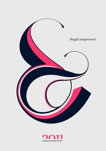 IdN™ POTM® — Typographer Moshik Nadav #typography