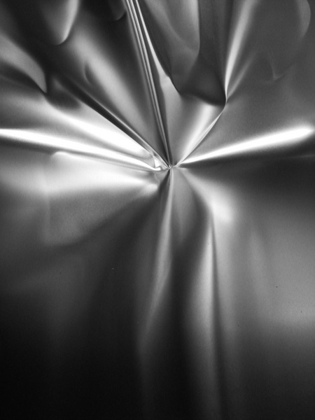 ESTOCADO — Tom Czarnota #fold #abstract #foil #b&w