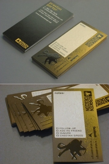 Kraken Design Business Card - Business Cards - Creattica #card #business