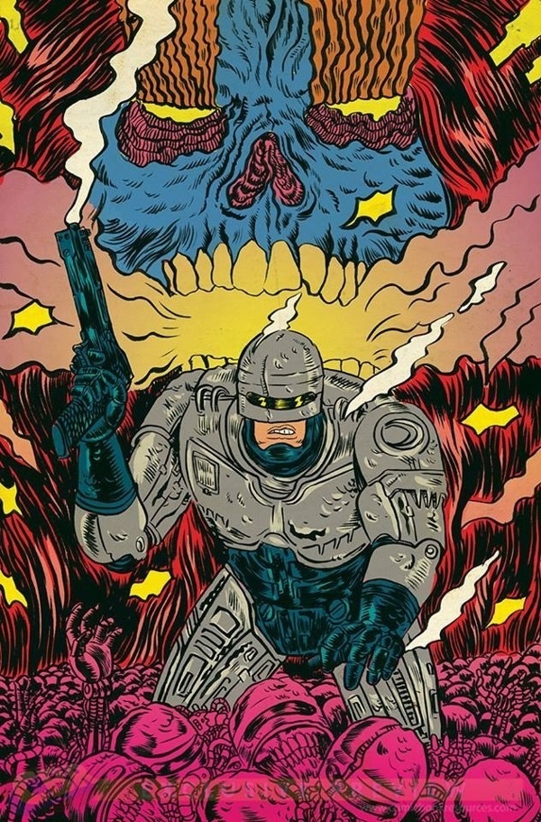 Robocop issue #1 cover for BOOM! Studios on Behance