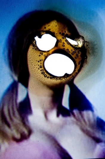 Slide Destruction by Jaymes Sinclair | Art Sponge #jaymes #projection #sponge #destruction #photography #art #sinclair