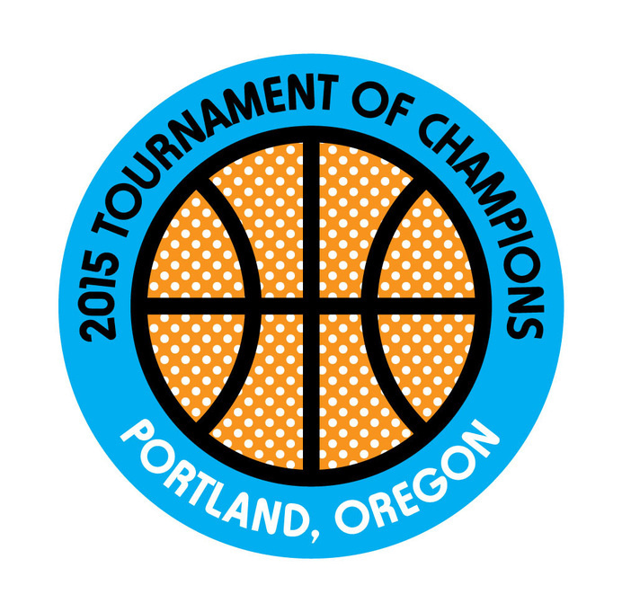 Logo for a local hoops tourney.